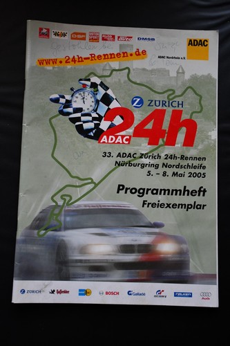 Programmheft 24h nürburgring - programmheft,
