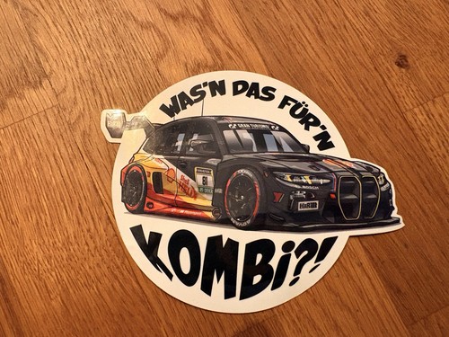 Aufkleber bmw gt3 kombi - aufkleber,