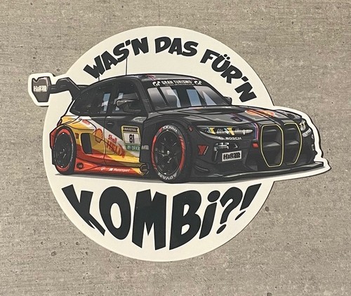 Bmw touring gt3 aufkleber - touring,