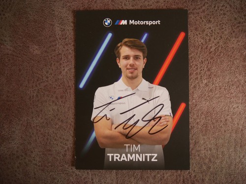 Autogrammkarte tim tramnitz - tim,