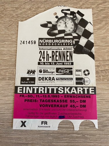 Alte eintrittskarte - alte,